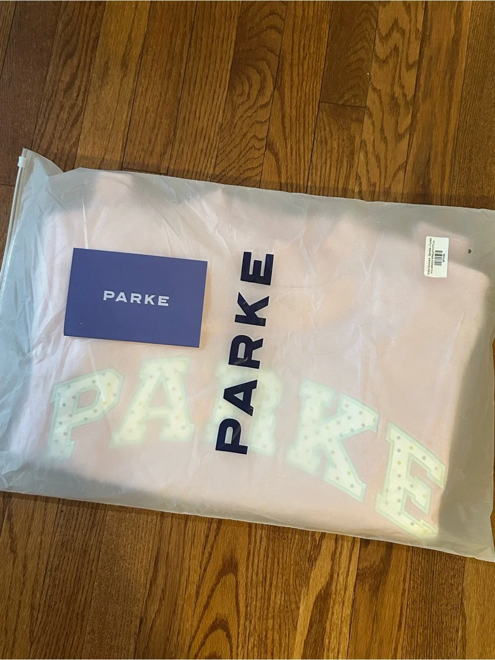 Parke birthday cake mock neck w/ funfetti lettering - Picture 7 of 8